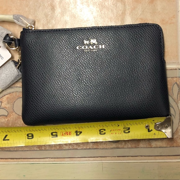 Coach corner wristlet in Midnight - Picture 5 of 5